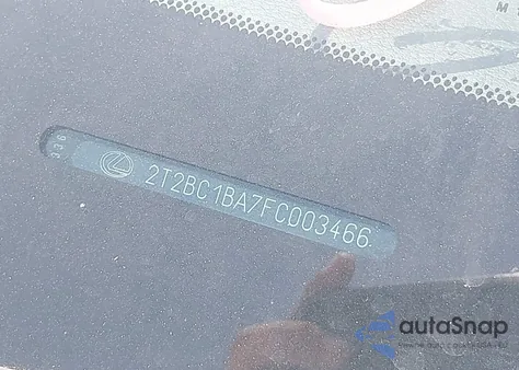 2015 Lexus Rx 450H из США, поврежденный, VIN 2T2BC1BA7FC003466